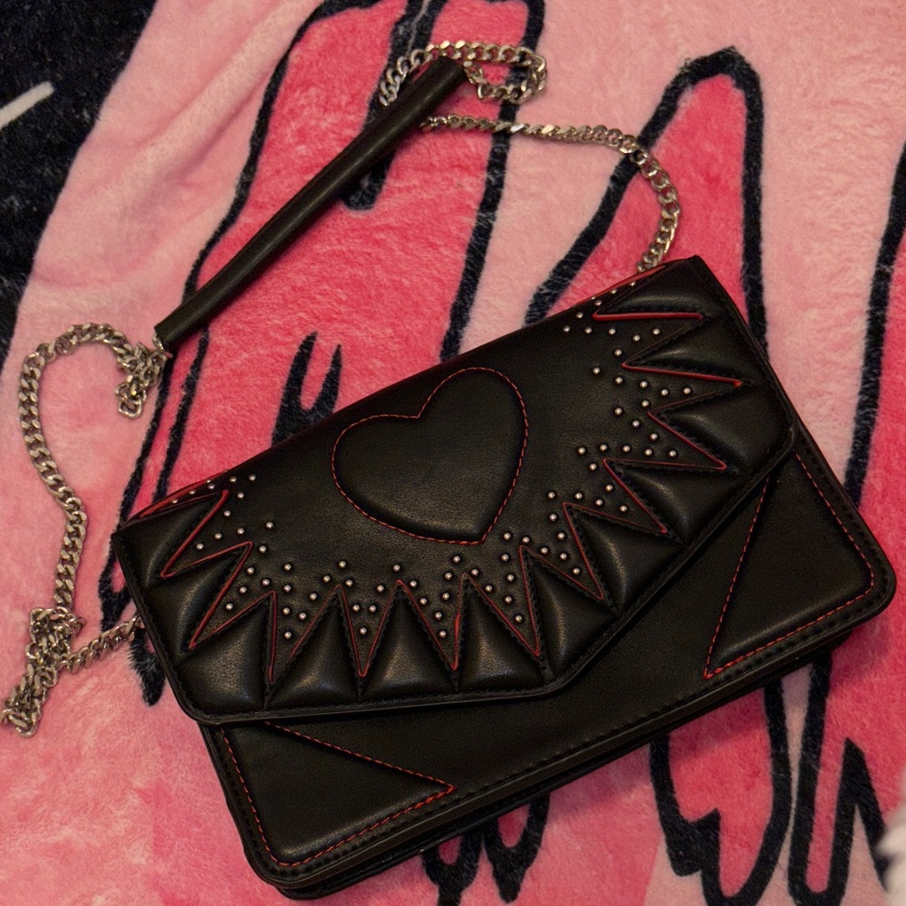 Black Heart Design Women's Bag